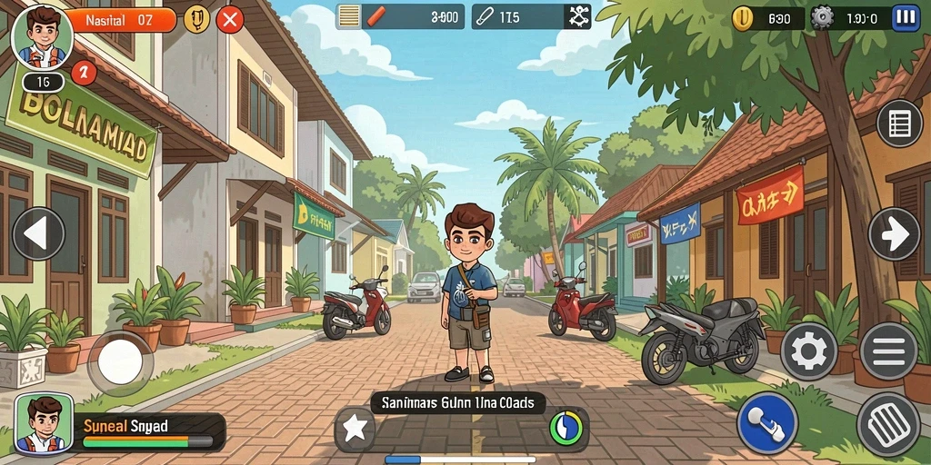 Tampilan utama aplikasi yang menarik dan modern.