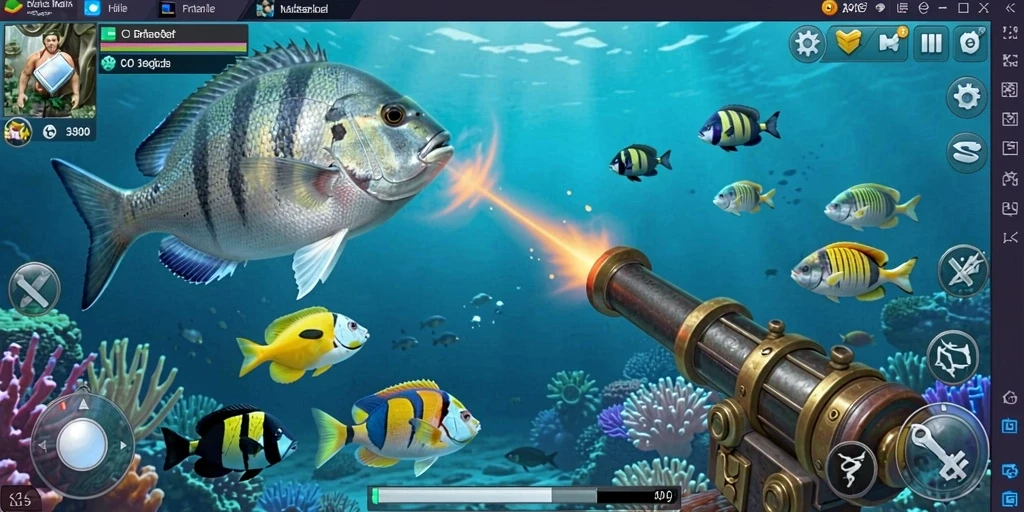 Tampilan home screen 66K yang menarik dan intuitif.