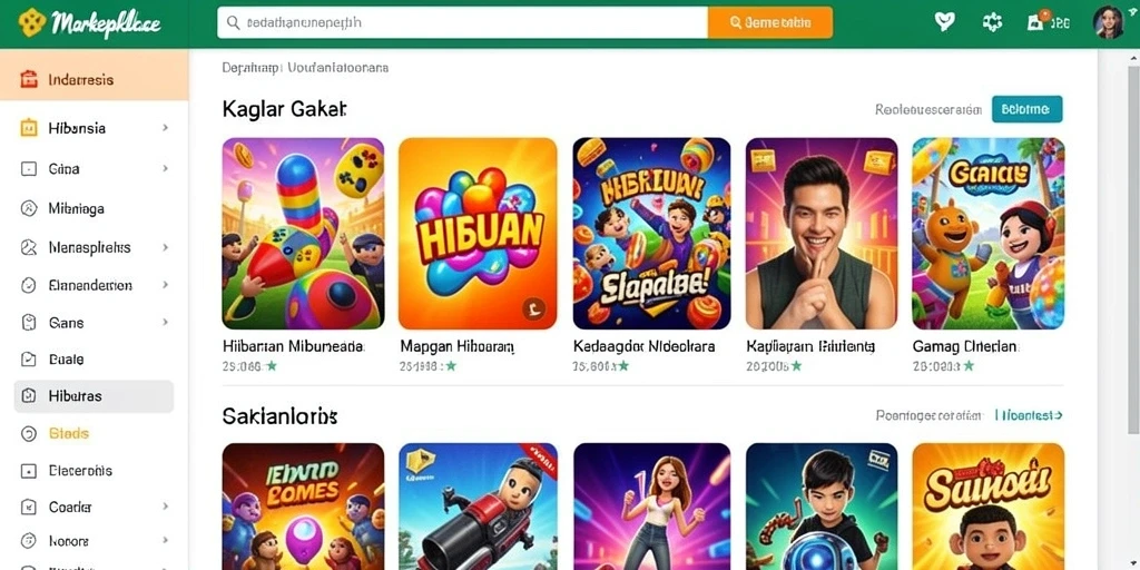Tampilan antarmuka yang menarik dan intuitif.