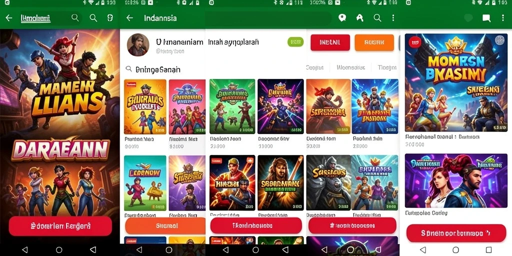 Tampilan antarmuka pengguna yang intuitif.