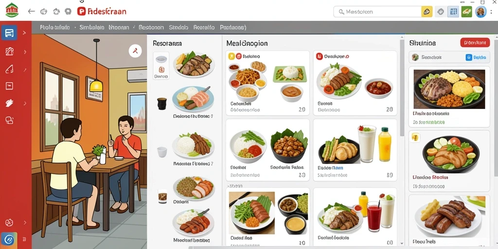 Tampilan grafis yang menawan dan modern.