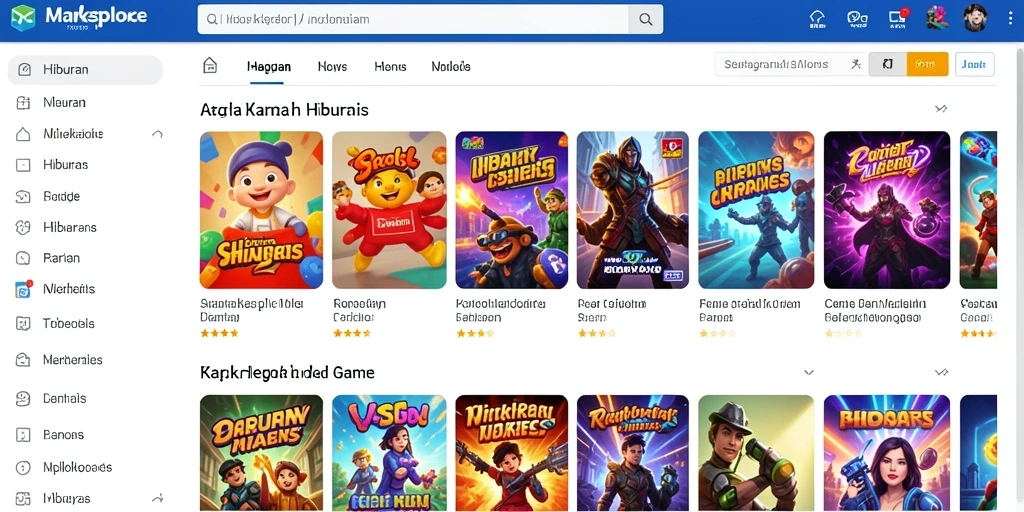 Tampilan utama aplikasi JKTOK yang menarik.