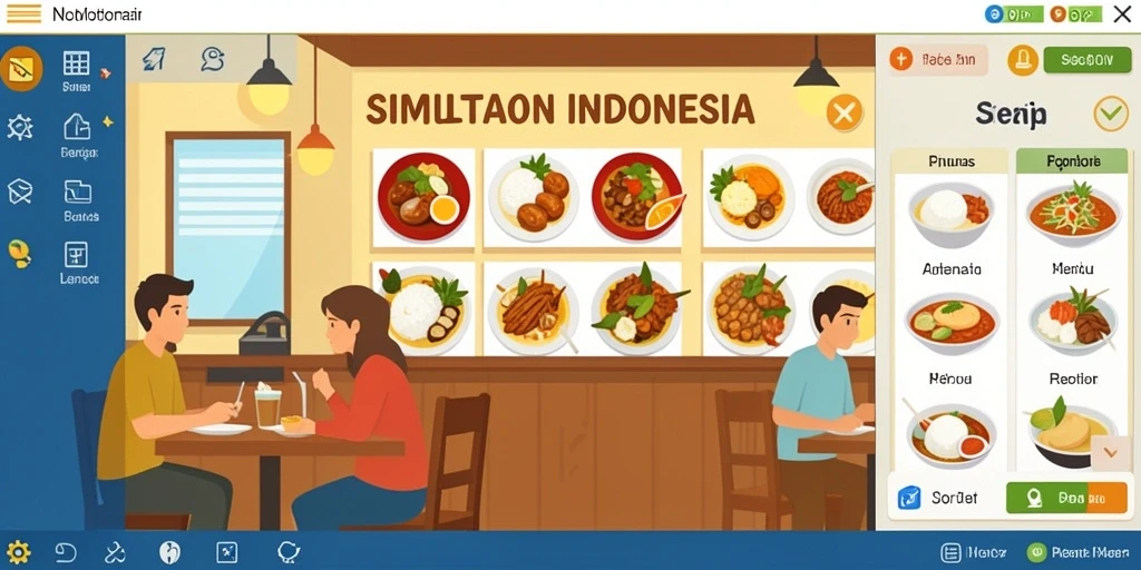 Tampilan antarmuka yang ramah pengguna.
