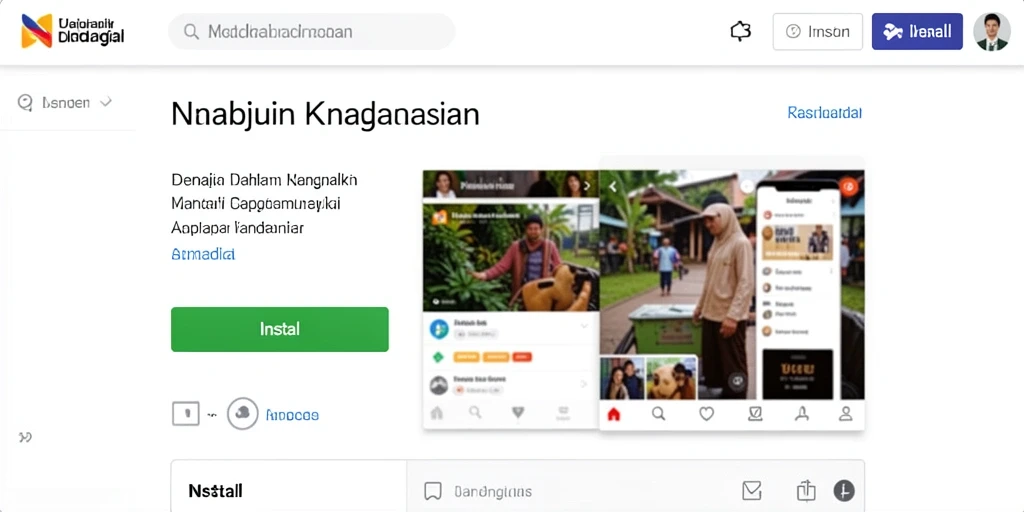 Screenshot pertama menunjukkan pertempuran epik dengan naga.