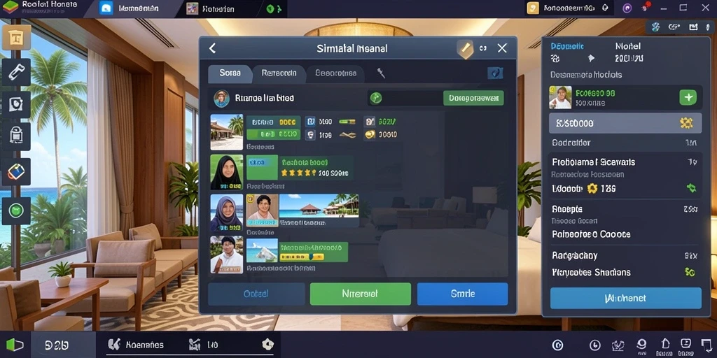 Tampilan awal aplikasi OLX17 yang menarik.