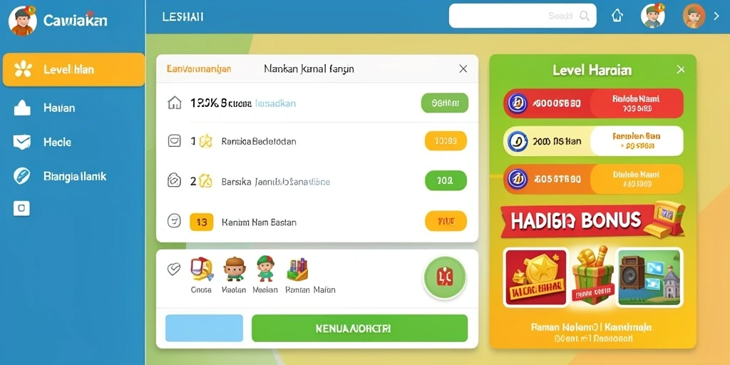 Tangkapan layar menampilkan antarmuka permainan yang menarik.