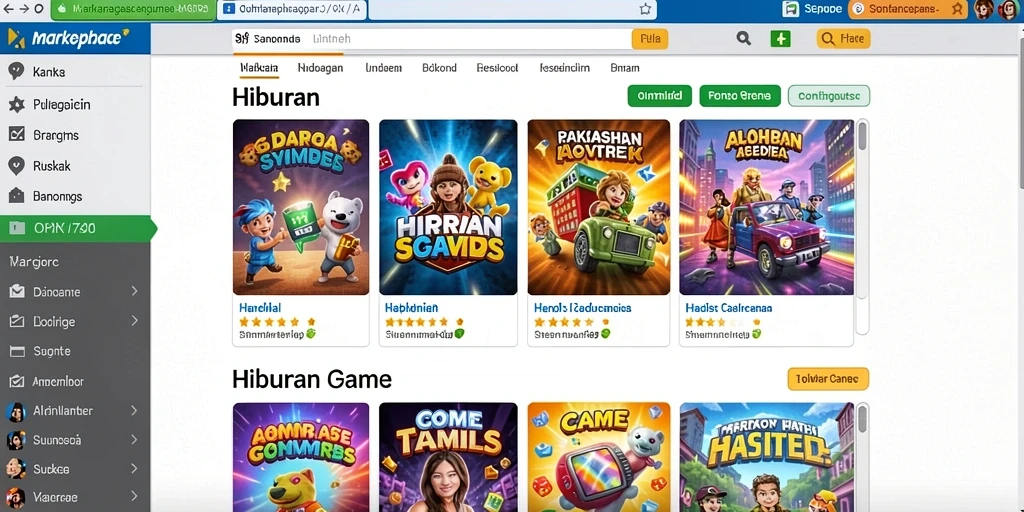 Tangkapan layar permainan petualangan yang seru.