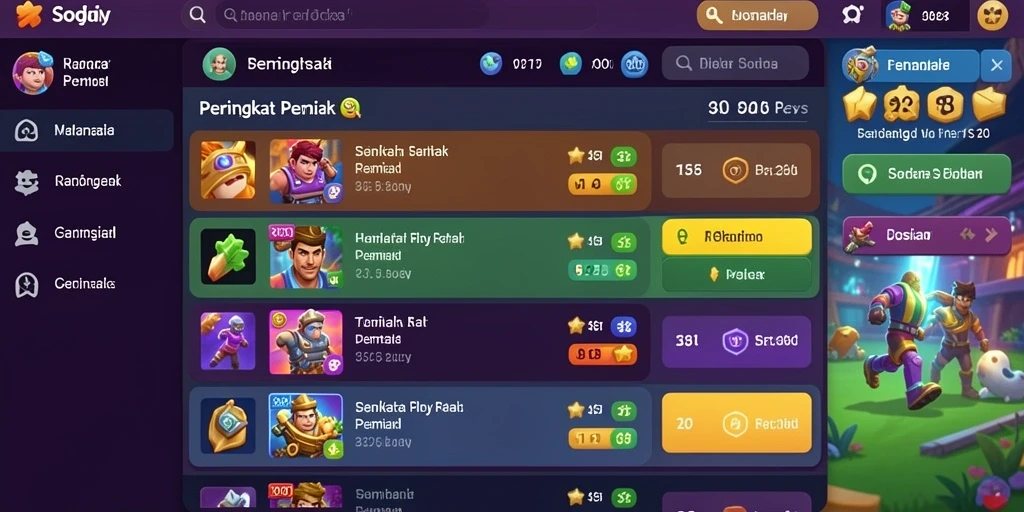 Tampilan antarmuka yang menarik dan mudah digunakan.