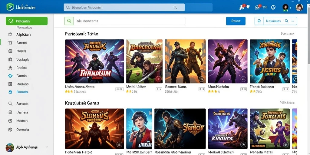 Antarmuka yang user-friendly untuk pengalaman bermain yang lancar.